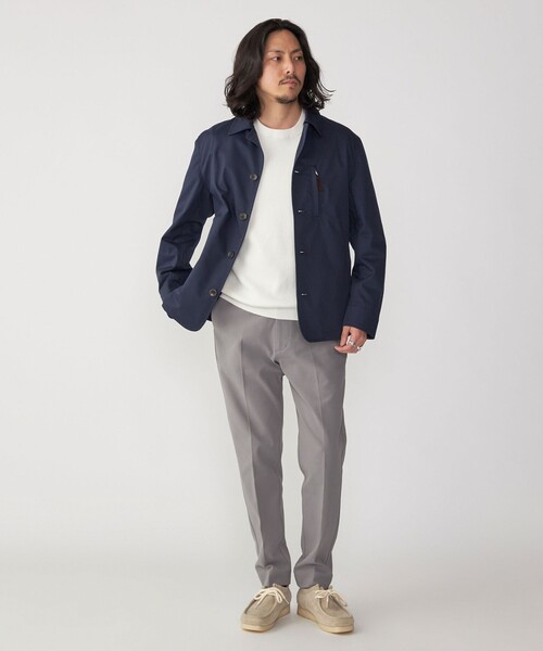 SHIPS スラックス 「WEB限定」SHIPS:「接触冷感・UVカット