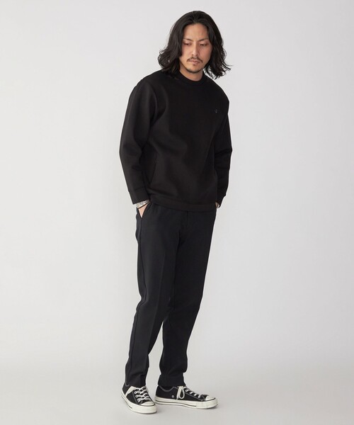 SHIPS x グラミチ リラクシングツイル イージースラックス ブラック SHIPS x グラミチ リラクシングツイル イージースラックス