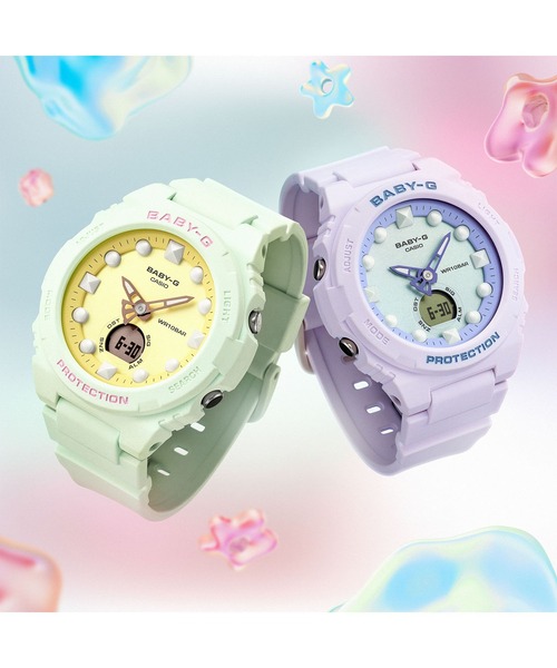 BABY-G 腕時計、アクセサリー（ベルトカラー：パープル系