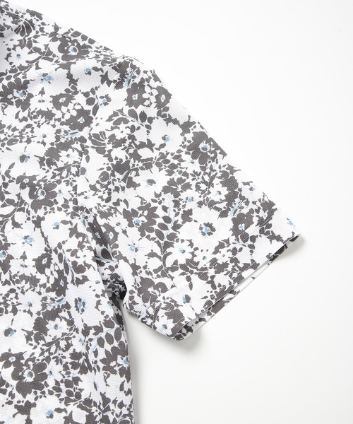 supreme   花柄ポロシャツ Supreme SUPREME シュプリーム 21AW Floral Patchwork Velour L