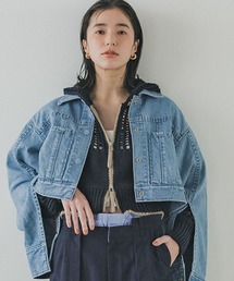 PUBLIC TOKYO パブリックトウキョウ ホワイトステッチデニムジャケット PUBLIC TOKYO（パブリックトウキョウ） デニムジャケット gジャン