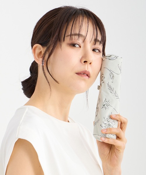ムーンバット フワクール 折りたたみ日傘【未使用】 MOONBAT 折りたたみ傘 遮光 軽量 折りたたみ日傘 ”フワクール