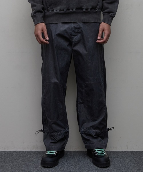 bal originals ステッチナイロントラックパンツ❤️秋冬 BAL パンツ 「BAL（バル）/2024秋冬」PIGMENT NYLON TRACK PANT