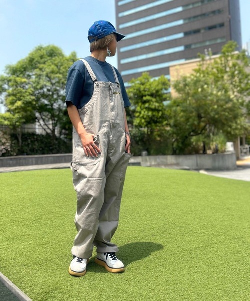 GREEN BOWL（グリーンボウル） サロペット オーバーオール グリーン