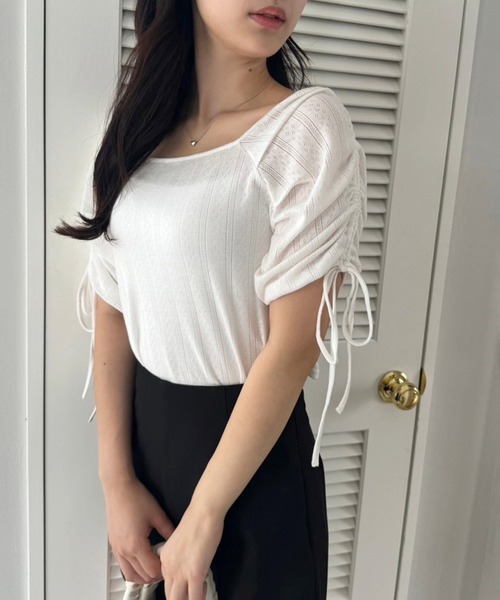 one after another NICE CLAUP tシャツ Tシャツ ドロストカラフルT/WEB