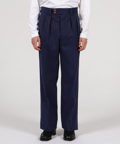 パンツ BERNARD ZINS GURKA GURKA TROUSERS CHECK (BERNARD ZINS COLLABO) – HUM VENT