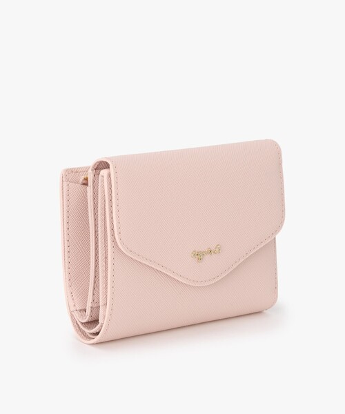 agnes b.（アニエスベー） 財布 レザー 二つ折りウォレット ”ava