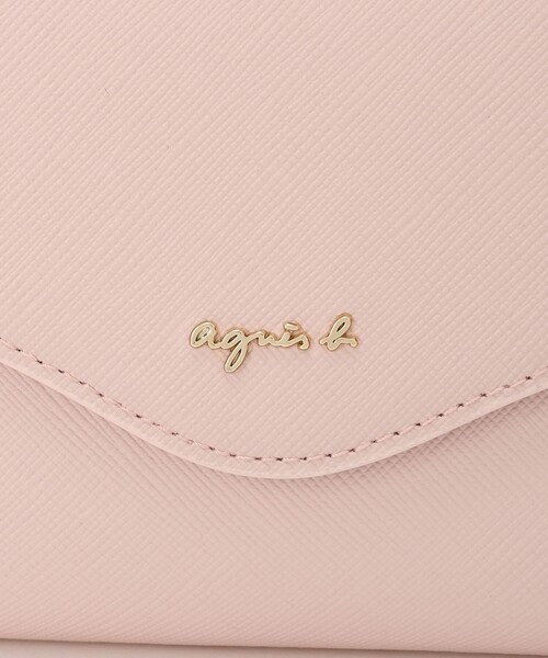 agnes b.（アニエスベー） 財布 レザー 二つ折りウォレット ”ava
