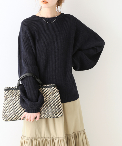 送料無料◆2025新品  FREE 長袖ニット 「IENA」 IENA ベージュ ZOZOTOWN : レディース トップス