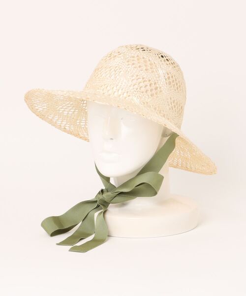 ORIENT MILLINERY ハット 麦わら帽子 新品未使用】ORIÉNT MILLINERYオリエント 麦わら帽子 - メルカリ