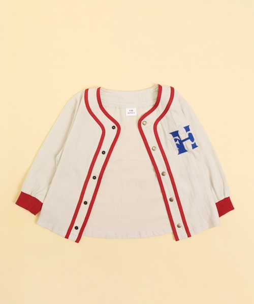 KiCCOLY ブラウス シャツ ベースボールシャツ キッズ 子供服