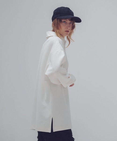 ポロシャツ ポロ rugger big shirt(ラガービッグシャツ) レディース DRESSLAVE ポロシャツ ポロ rugger big shirt(ラガービッグ