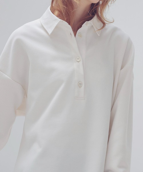 ポロシャツ ポロ rugger big shirt(ラガービッグシャツ) レディース DRESSLAVE ポロシャツ ポロ rugger big shirt(ラガービッグ