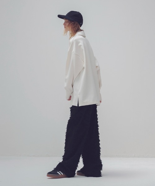 ポロシャツ ポロ rugger big shirt(ラガービッグシャツ) レディース DRESSLAVE ポロシャツ ポロ rugger big shirt(ラガービッグ