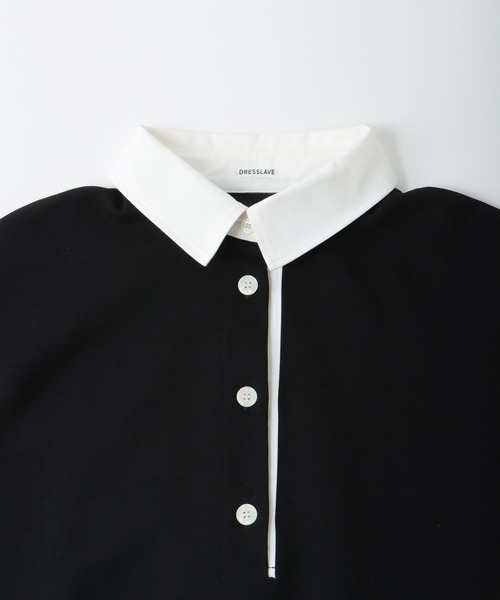 DRESSLAVE ポロシャツ ポロ rugger big shirt(ラガービッグ