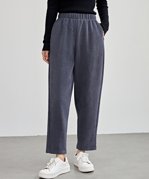 Lace Ladies（レースレディース） パンツ ソリッドカラー クロップド丈