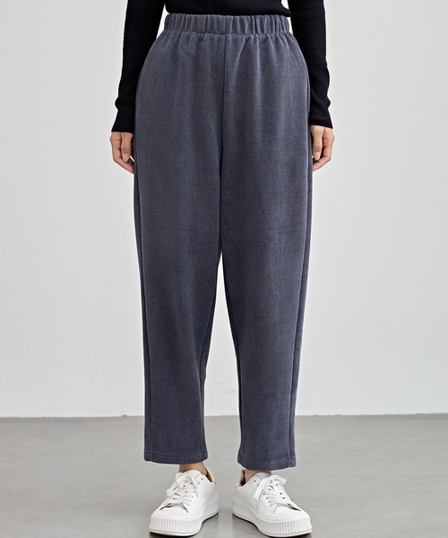 Lace Ladies（レースレディース） パンツ ソリッドカラー クロップド丈