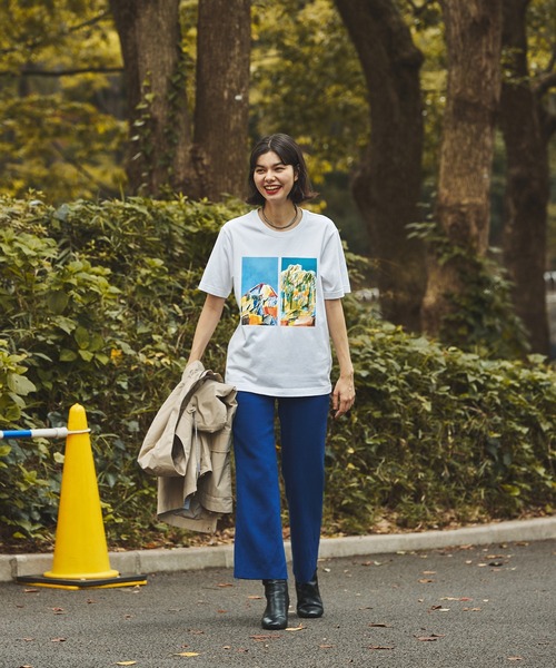 AIGLE / エーグル 【AIGLE for more trees】Lee Izumida×AIGLE チャリティ グラフィック 半袖Ｔシャツ #5 AIGLE for more trees】Lee Izumida