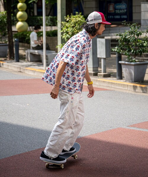 CHALLENGER シャツ x HOSOI/チャレンンジャー × ホソイ HOSOI