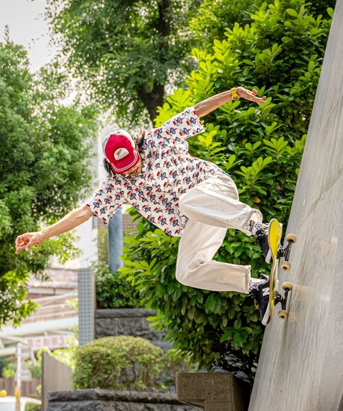 CHALLENGER シャツ x HOSOI/チャレンンジャー × ホソイ HOSOI