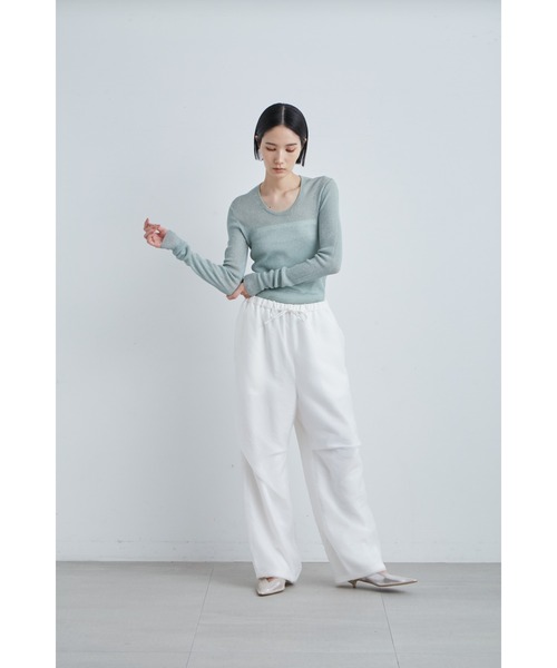 MIESROHE パンツ シアーコンフォートPT レディース : ZOZOTOWN MIESROHE パンツ シアーコンフォートPT レディース : ZOZOTOWN