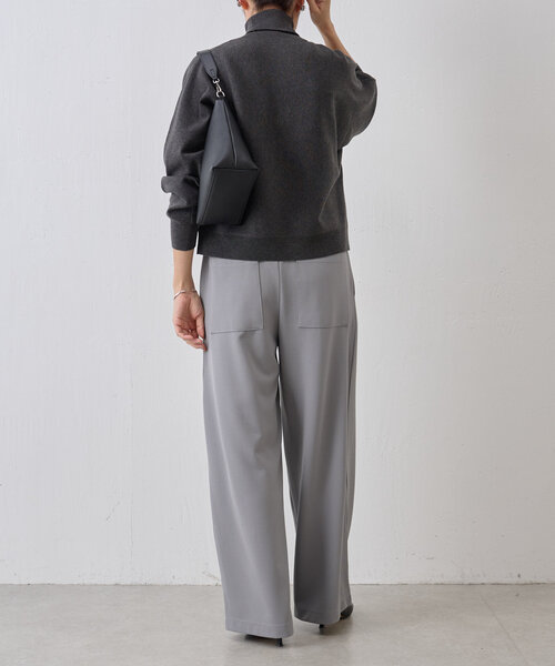 BEARDSLEY ニット セーター ハイネックドルマンニット レディース 