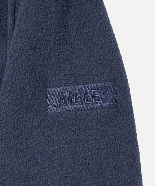 AIGLE（エーグル） ブルゾン アウター ワンポイント刺繍ロゴ フリース