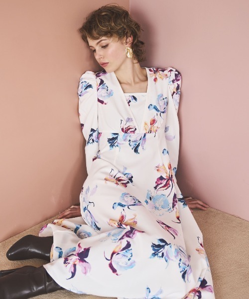 AND COUTURE（アンドクチュール） ワンピース ウォーターフラワー
