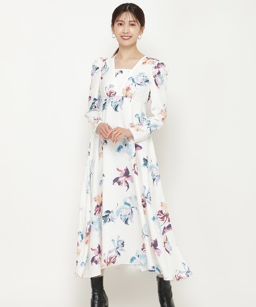 AND COUTURE（アンドクチュール） ワンピース ウォーターフラワー