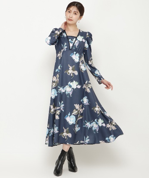 AND COUTURE（アンドクチュール） ワンピース ウォーターフラワー