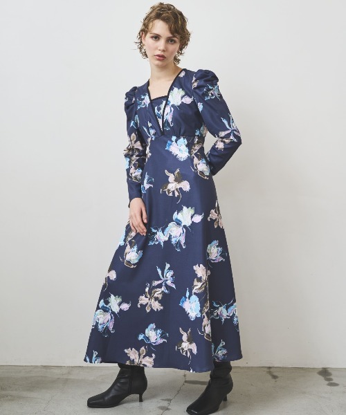 AND COUTURE（アンドクチュール） ワンピース ウォーターフラワー