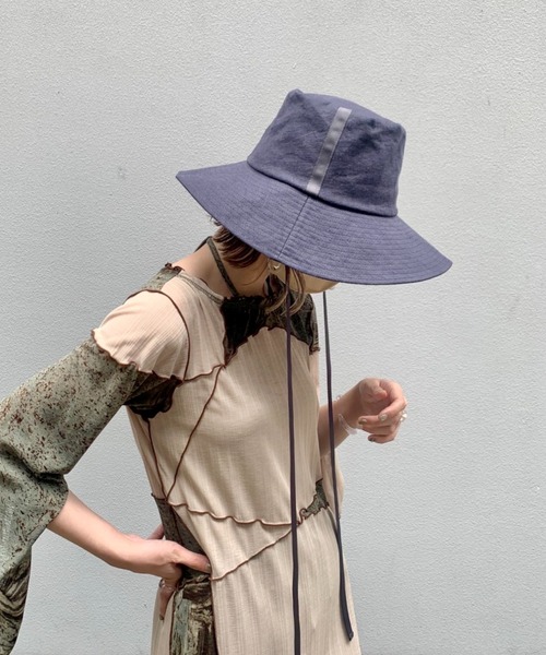 ORIENT MILLINERY 帽子 ハット レディース RUFF「ルフ」リネン100% UV