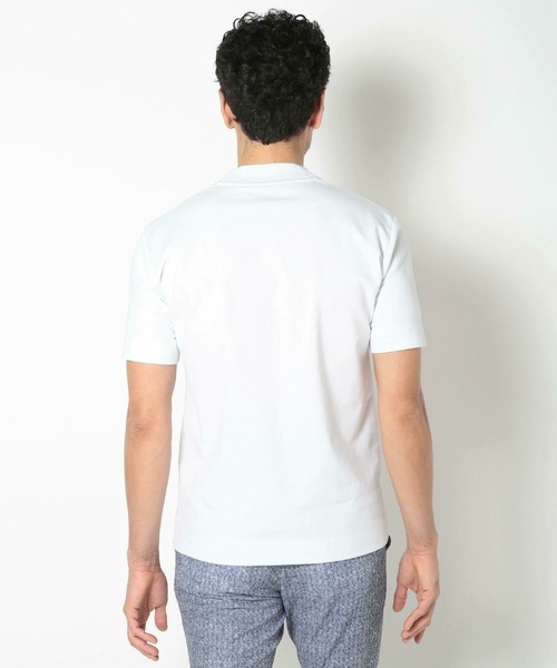 tシャツ 「ACTIVE TAILOR/アクティブテイラー」シルケット加工VネックTシャツ「接触冷感」「UVカット」 メンズ_22