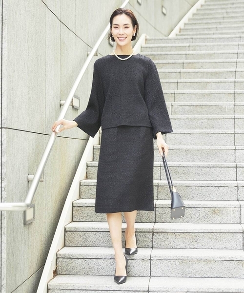 MICHEL KLEIN（ミッシェルクラン） ブラウス シャツ 「セットアップ