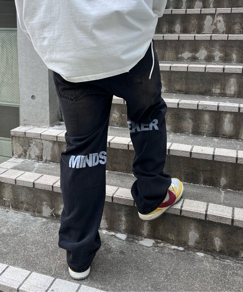 mindseeker（マインドシーカー） ワイドパンツ ジーンズ Back Of The
