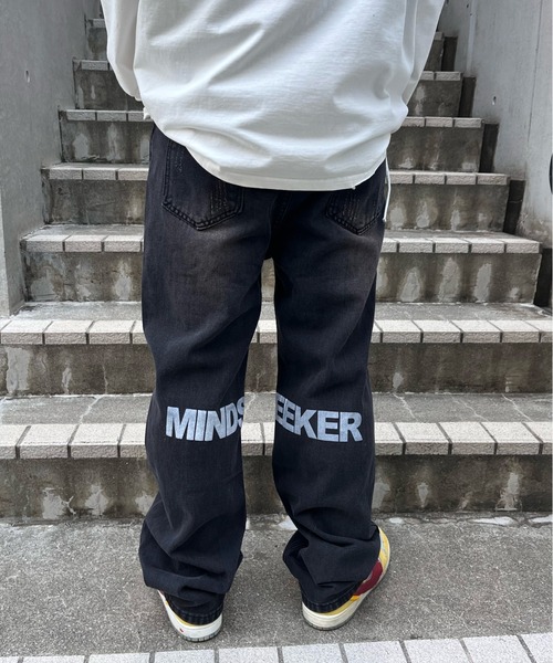 mindseeker（マインドシーカー） ワイドパンツ ジーンズ Back Of The