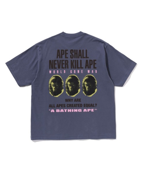国内配送★A BATHING APE★SLOGAN RELAXED FIT TEE 3色 SLOGAN RELAXED FIT TEE | bape.com