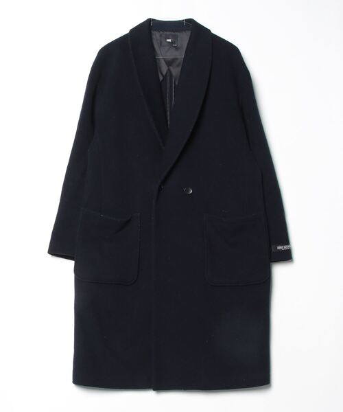 HARE（ハレ） チェスターコート M ネイビー メンズ : ZOZOTOWN Yahoo