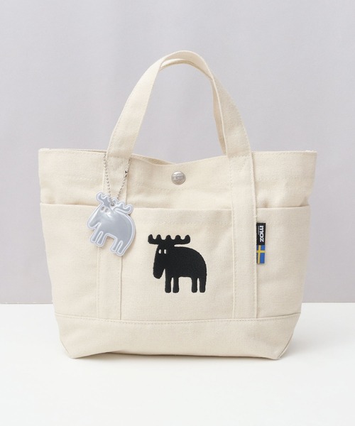moz（モズ） トートバッグ キャンバス ミニ ハンドトートバッグ エルク