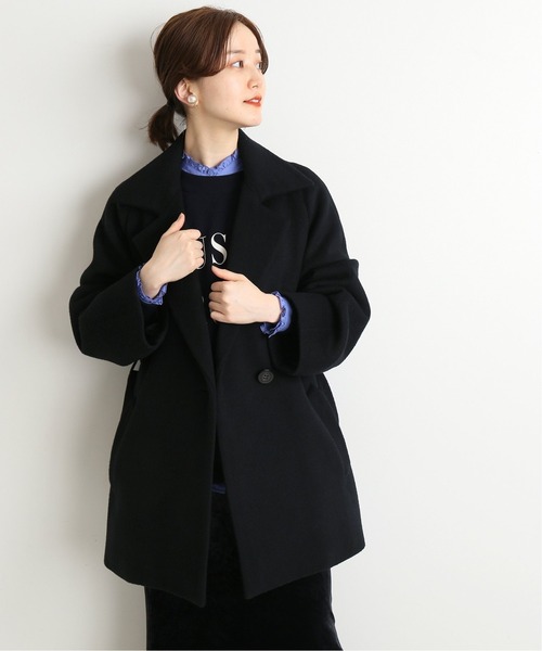IENA（イエナ） コート 36 ネイビー レディース : ZOZOTOWN Yahoo!店