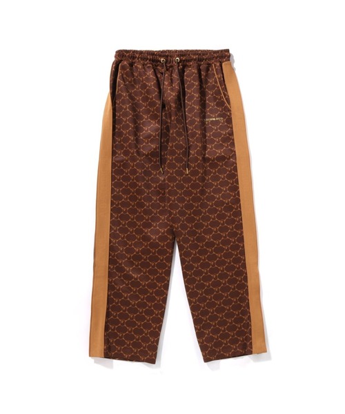 A BATHING APE パンツ COLLEGE MONOGRAM RELAXED FIT PANTS