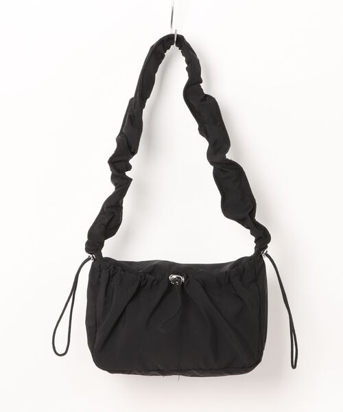 ショルダーバッグ バッグ シャーリングデザイン ドローコード