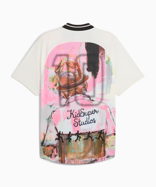 コラボ★PUMA x KIDSUPER★プーマ グラフィックジャージ PUMA tシャツ X KIDSUPER GRAPHIC JERSEY（プーマ×キッド