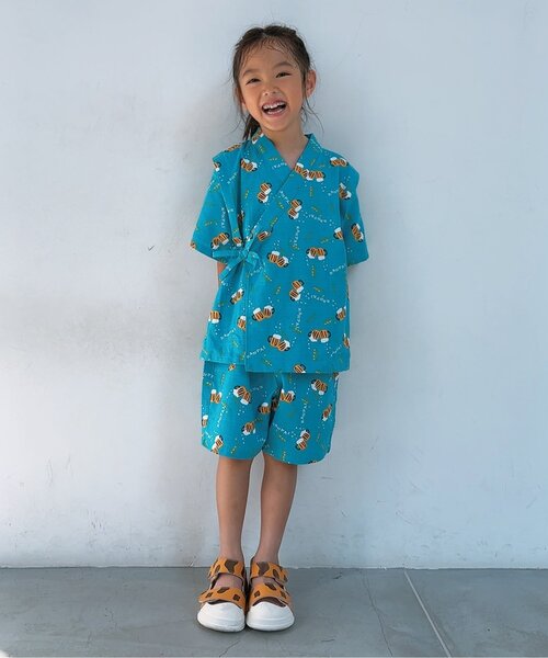 BREEZE（ブリーズ） 浴衣 「すっぽり着られる」総柄いろいろ甚平