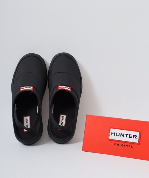 【HUNTER】ロゴベルクロストラップサンダル★国内発 HUNTER(ハンター) SS25コレクションより 機能性×ファッション性
