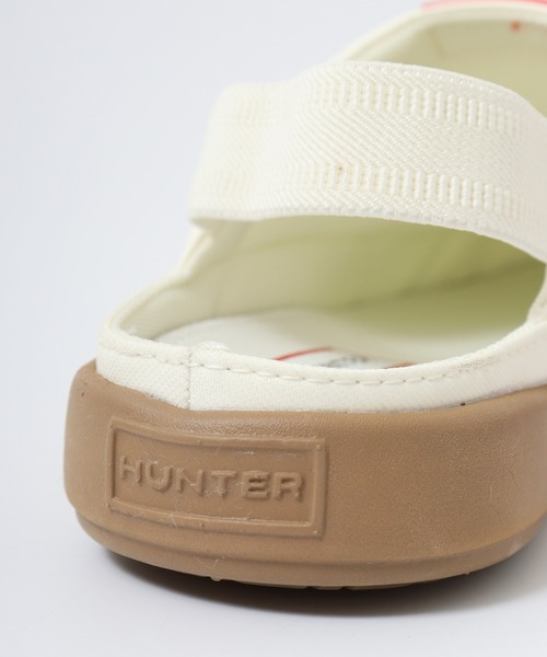 HUNTER ハンター サンダル 靴 バックストラップ 軽量 国内発送 HUNTER(ハンター) SS25コレクションより 機能性×ファッション性