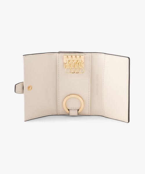新品☆MICHAEL KORS キーケース　ホワイト レザー キーケース Amazon | [Michael Kors] [マイケルコース] キーケース レディース