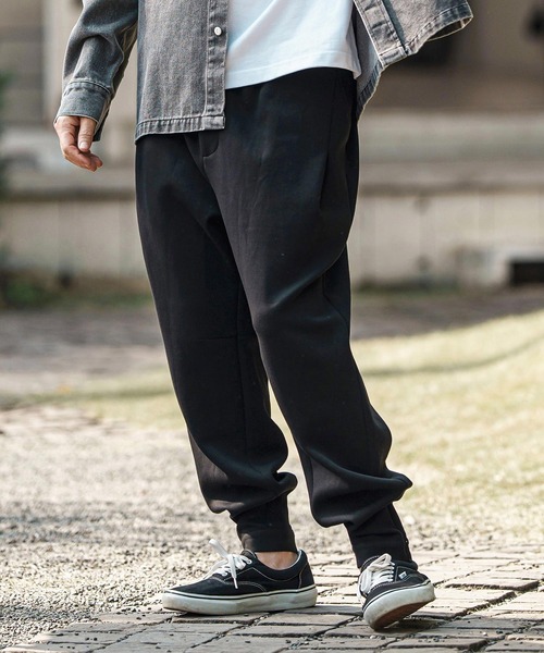 CAMBIO（カンビオ） パンツ mp13623- 裾ZIPタックデザインダンボール