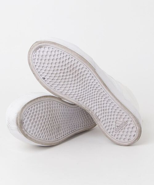 F1279　adidas　ハイカットスニーカー　ホワイト系　27.5　メンズ ハイカットスニーカー アディダス ホワイト 「adidas」 ブラック (M