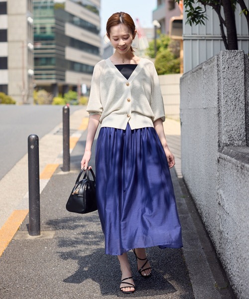 ROPE' PICNIC カーディガン LEVITA片畔ニットカーディガン